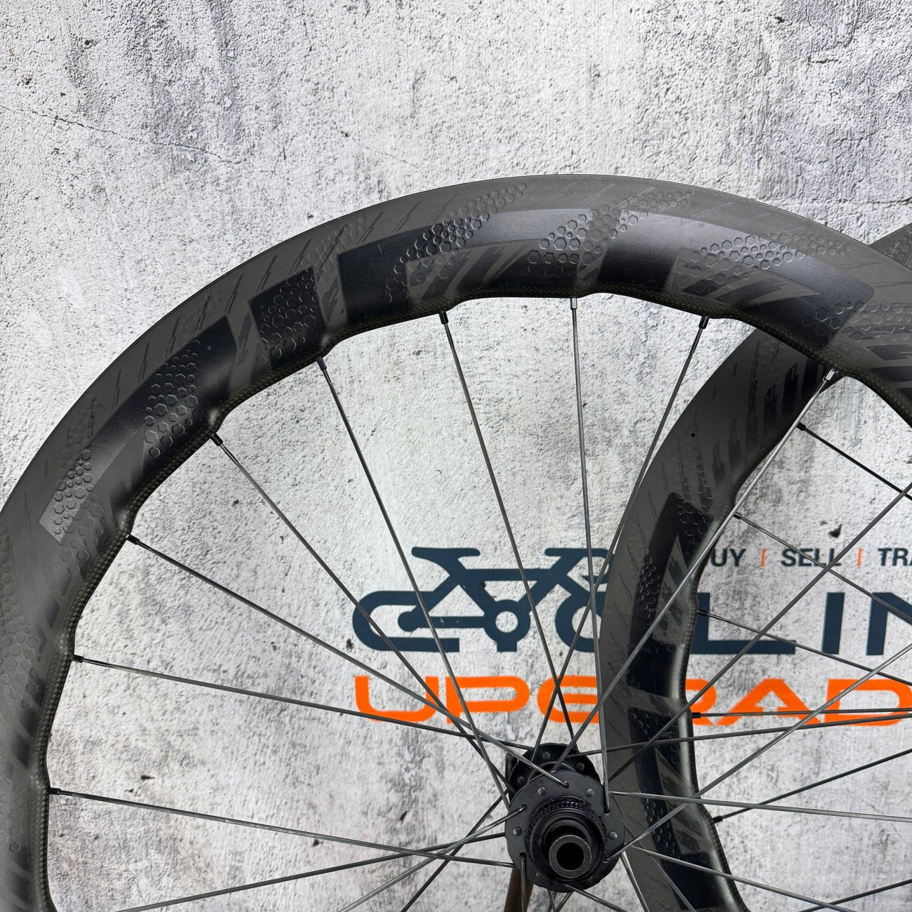 Zipp 454 NSW Carbon Tubeless Hookless Disc Wheelset 700c ZR1 SL Hubs 1446g