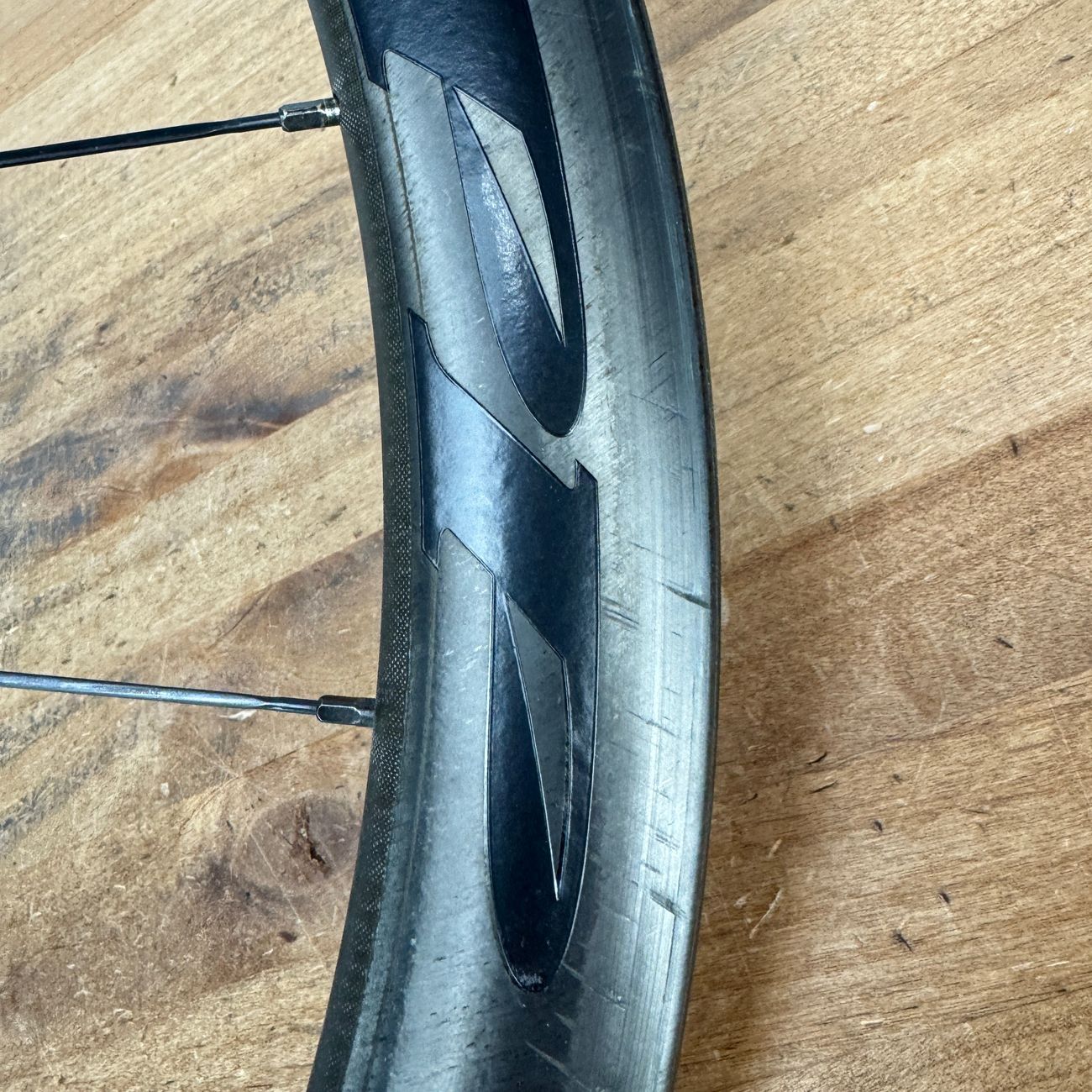 Zipp 302S 45mm Carbon Rim Brake Clincher Road Bike Wheelset 700c 1697g 76/176 Hubs