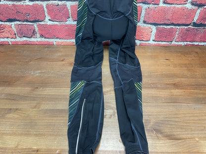 Louis Garneau Full Length Winter Thermal Cycling Road Bike Bibs Mens Black M