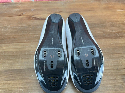 Shimano RP5 Women's 40(EU) 9.5(US) Road Cycling Shoes 3-Bolt White/Cyan