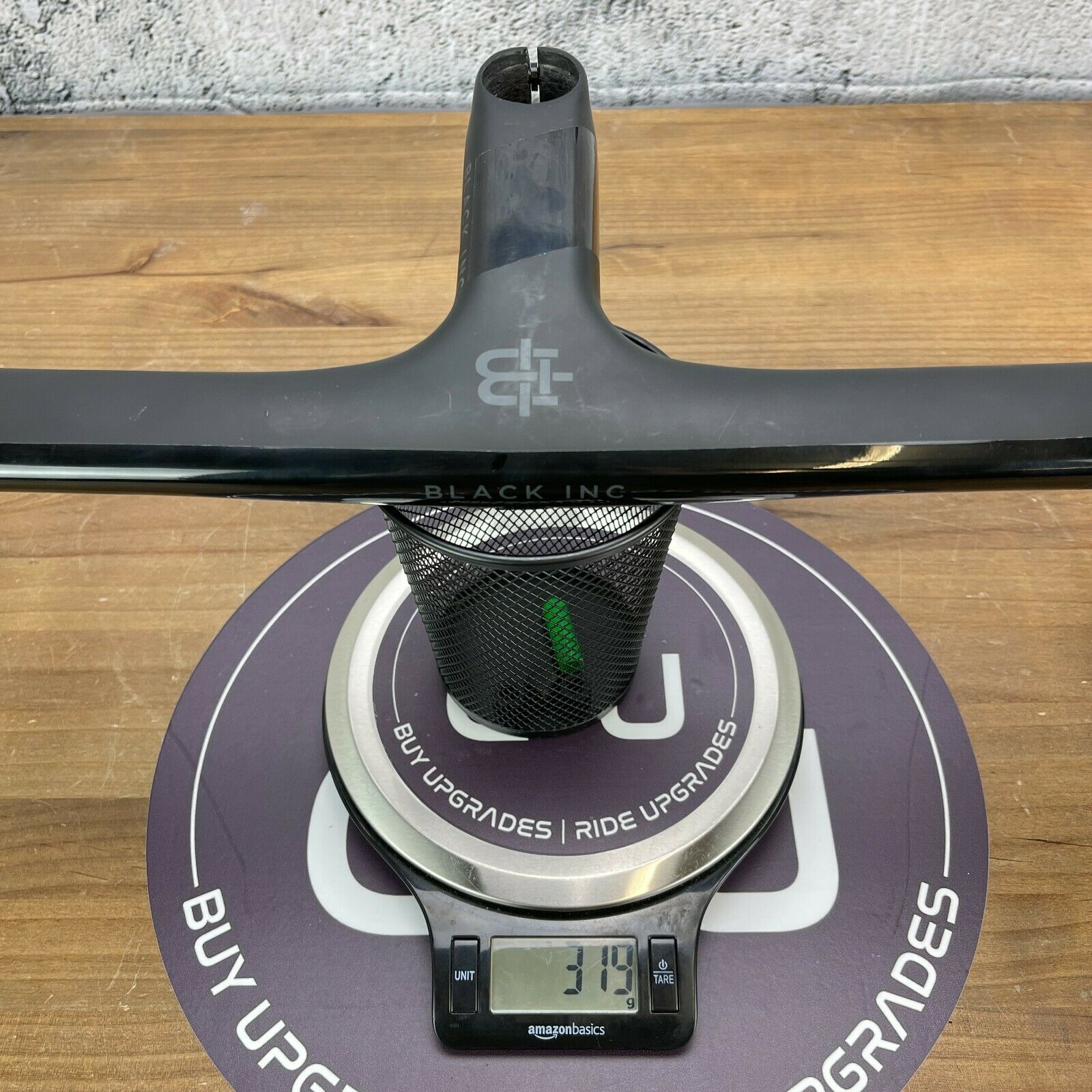 Black Inc Integrated Barstem 44cm/120mm -6 Degree Carbon Road 