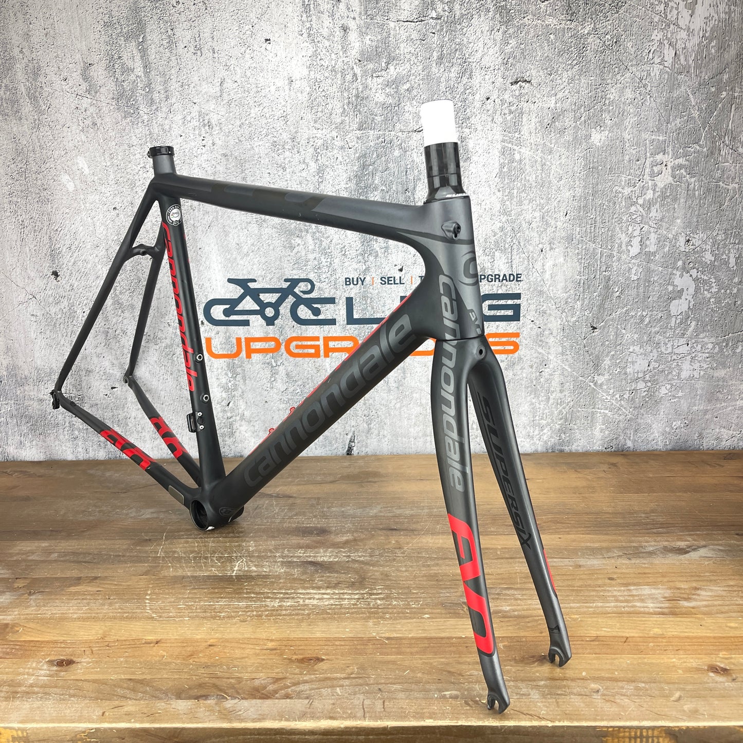 2013 Cannondale SuperSix Evo Hi-Mod 54cm Rim Brake Carbon Frameset 700c 1250g