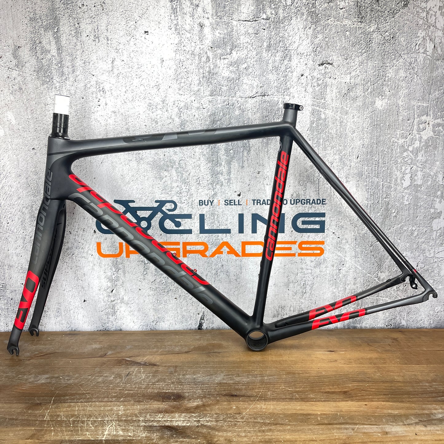 2013 Cannondale SuperSix Evo Hi-Mod 54cm Rim Brake Carbon Frameset 700c 1250g