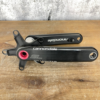 Light Use! Cannondale Hollogram SL BB30 170mm Road Bike Crank Arms 420g