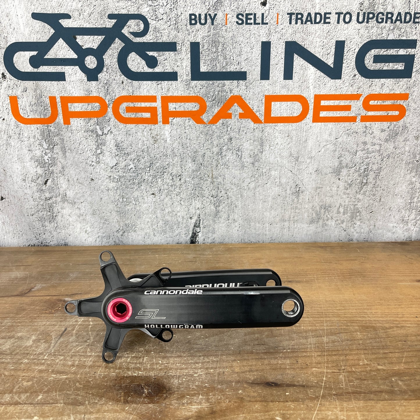 Light Use! Cannondale Hollogram SL BB30 170mm Road Bike Crank Arms 420g