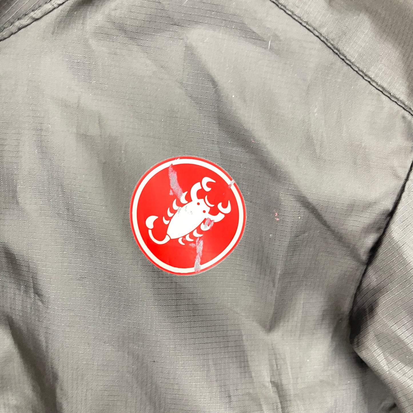 Castelli Windbreaker Men's Large Road Bike Cycling Jacket Packable