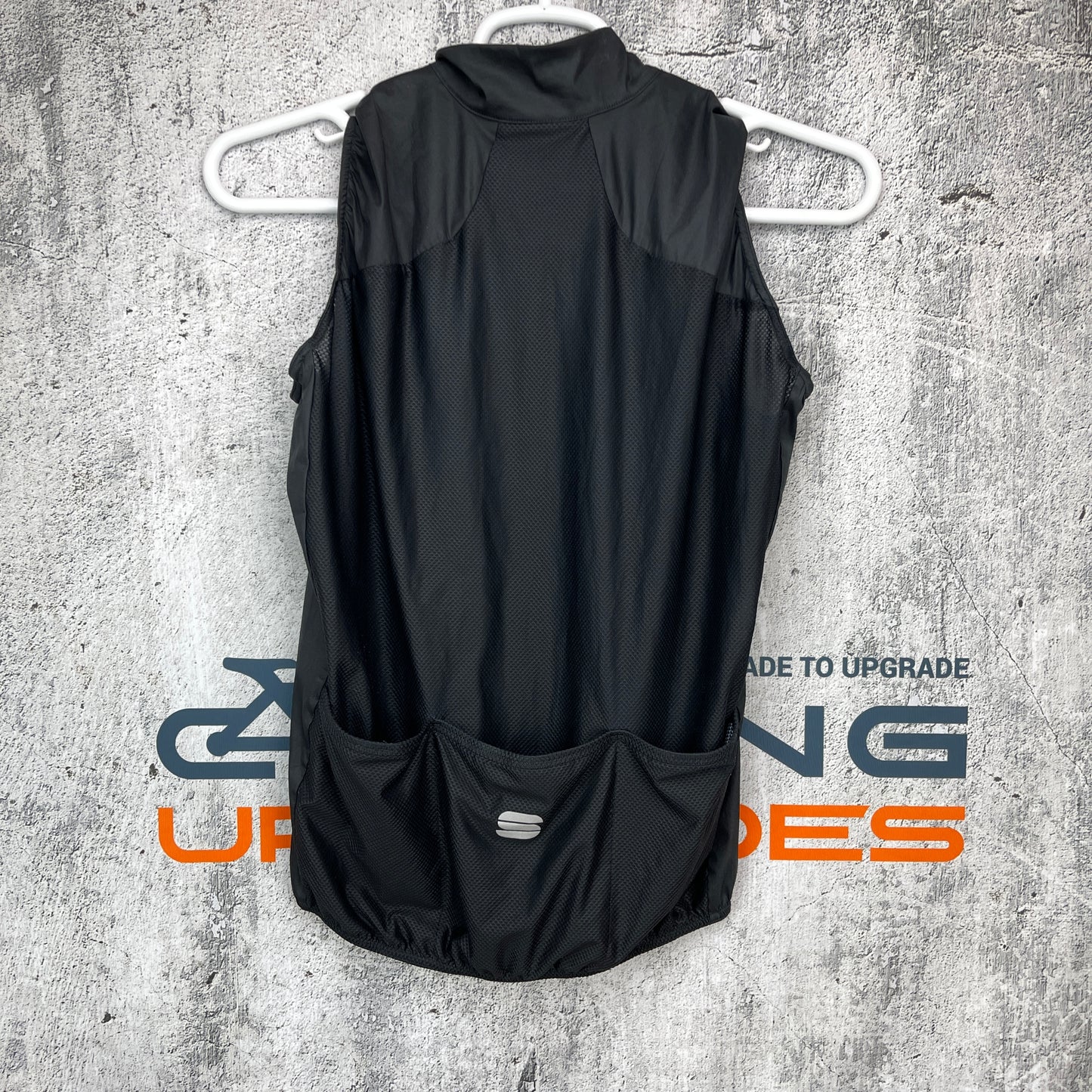 Sportful Pro Vest Full-Zip Men's XL Black Cycling Vest Packable