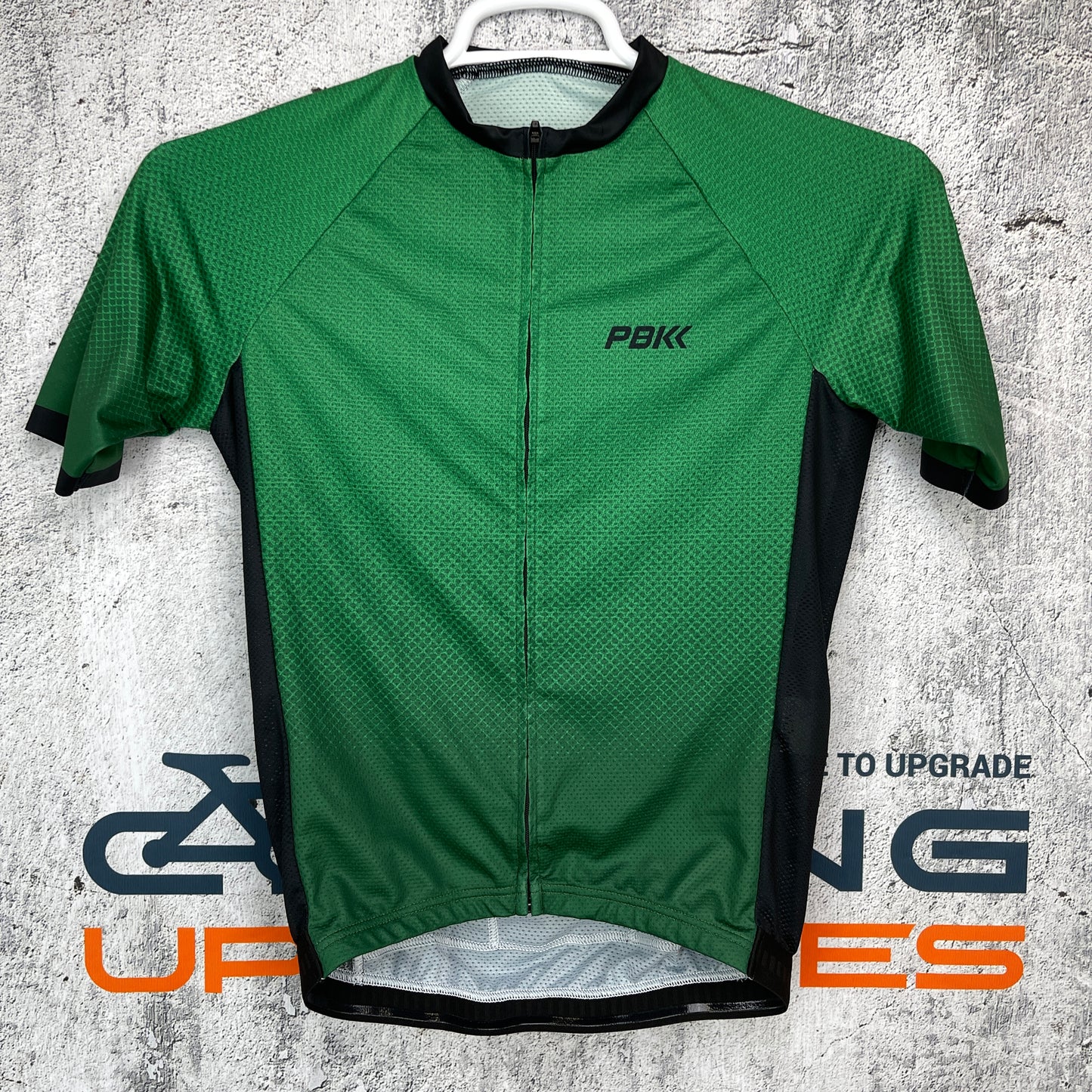 New! PBK Crux Jersey Men's Small Green Cycling Jersey