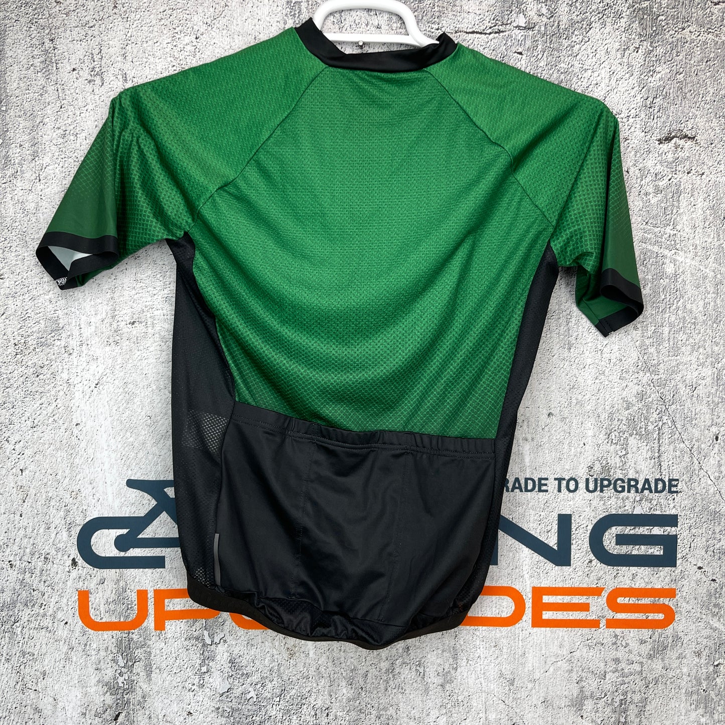 New! PBK Crux Jersey Men's Small Green Cycling Jersey