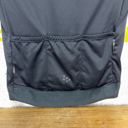 Light Use! Craft Essence - Size Small Men's NAVY Cycling Jersey 150g