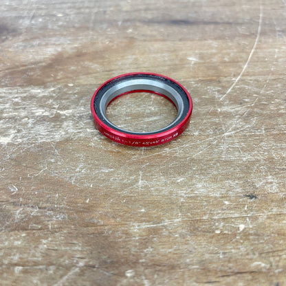 FSA TH-870R 1-1/8" Angular Contact Bearing Red Road Bike Headset 15g