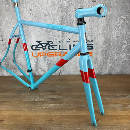 2019 Speedvagen Road 56cm Rim Brake Steel Frameset 700c Chris King Di2