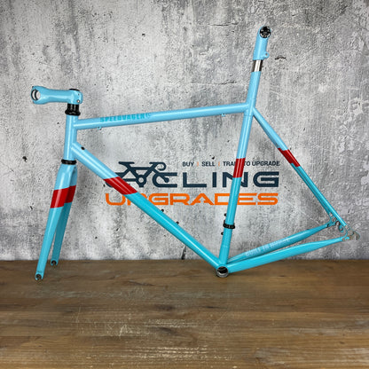 2019 Speedvagen Road 56cm Rim Brake Steel Frameset 700c Chris King Di2
