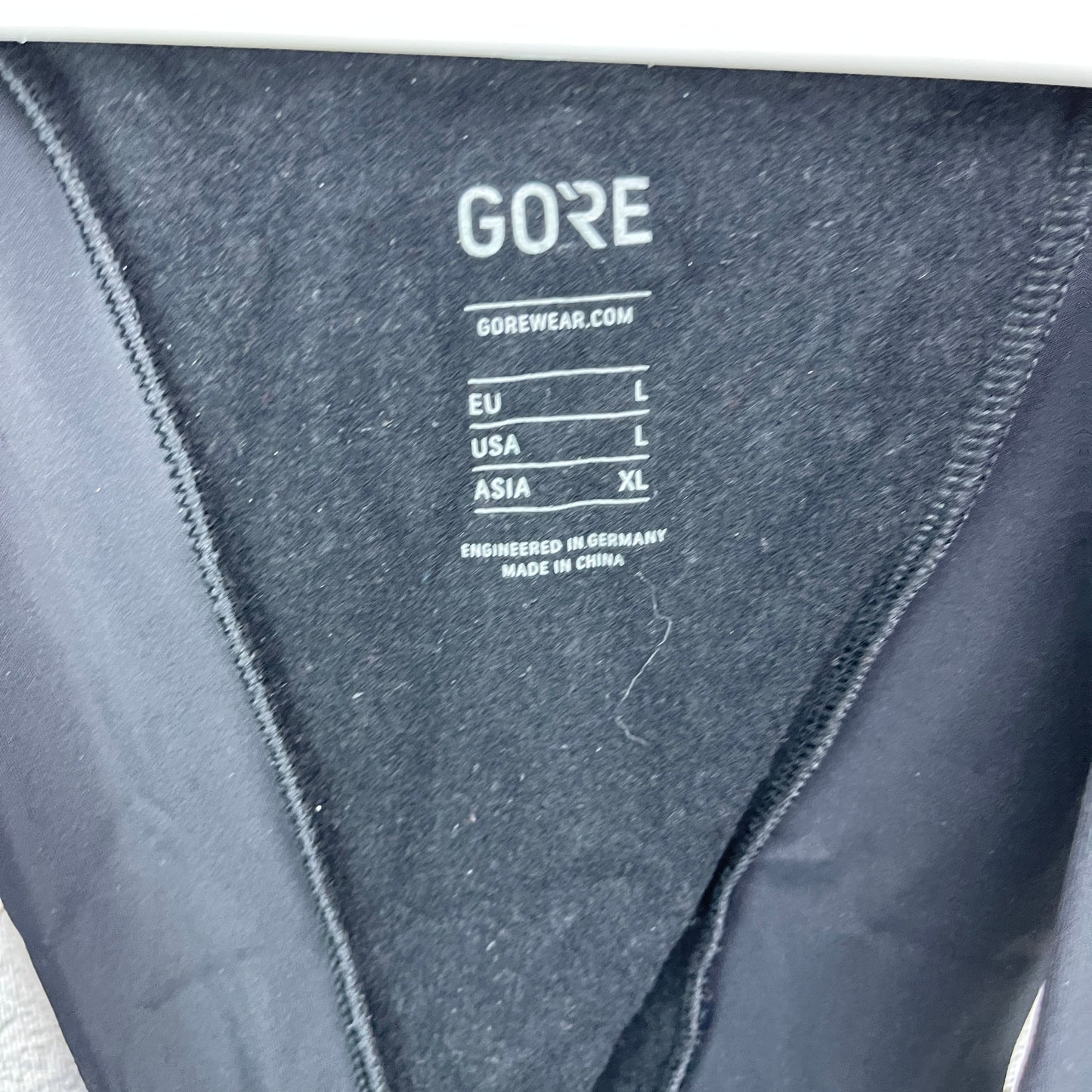 Used Once! Gore Windstopper Heavy Cycling Winter Bib with Chamois Black Men's XL