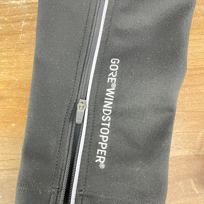New! Gore Windstopper Leg Covers with Zipper Black Men's XL