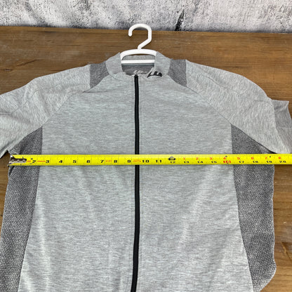 Worn Once! Louis Garneau Road Cycling Short Sleeve Jersey Men's Large Gray