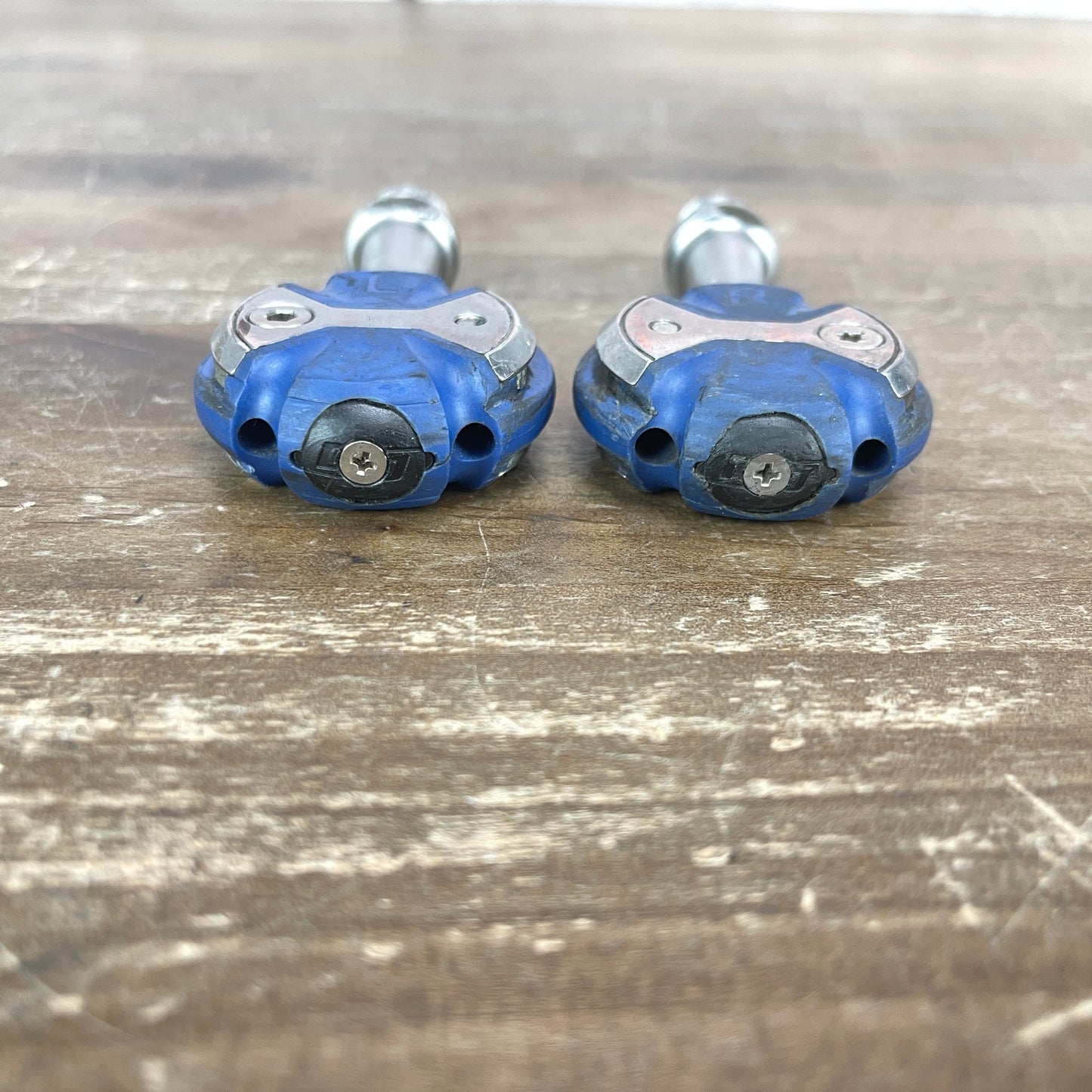 Speedplay Zero Road Bike Pedals Stainless Steel Spindle Blue 206g No Cleats