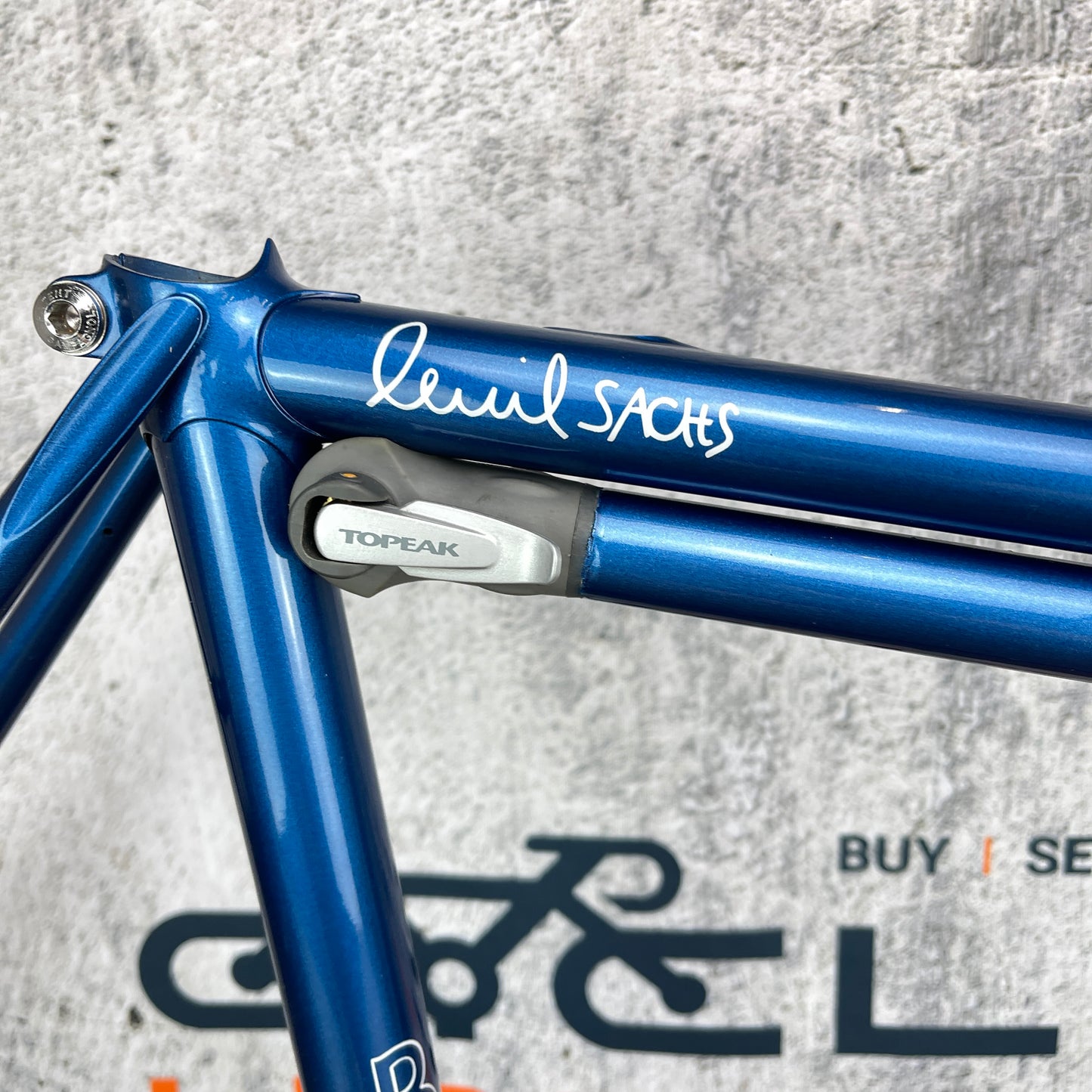 New Paint! 1990s Richard Sachs 54.5cm Rim Brake Steel Bike Frameset 700c 2887g