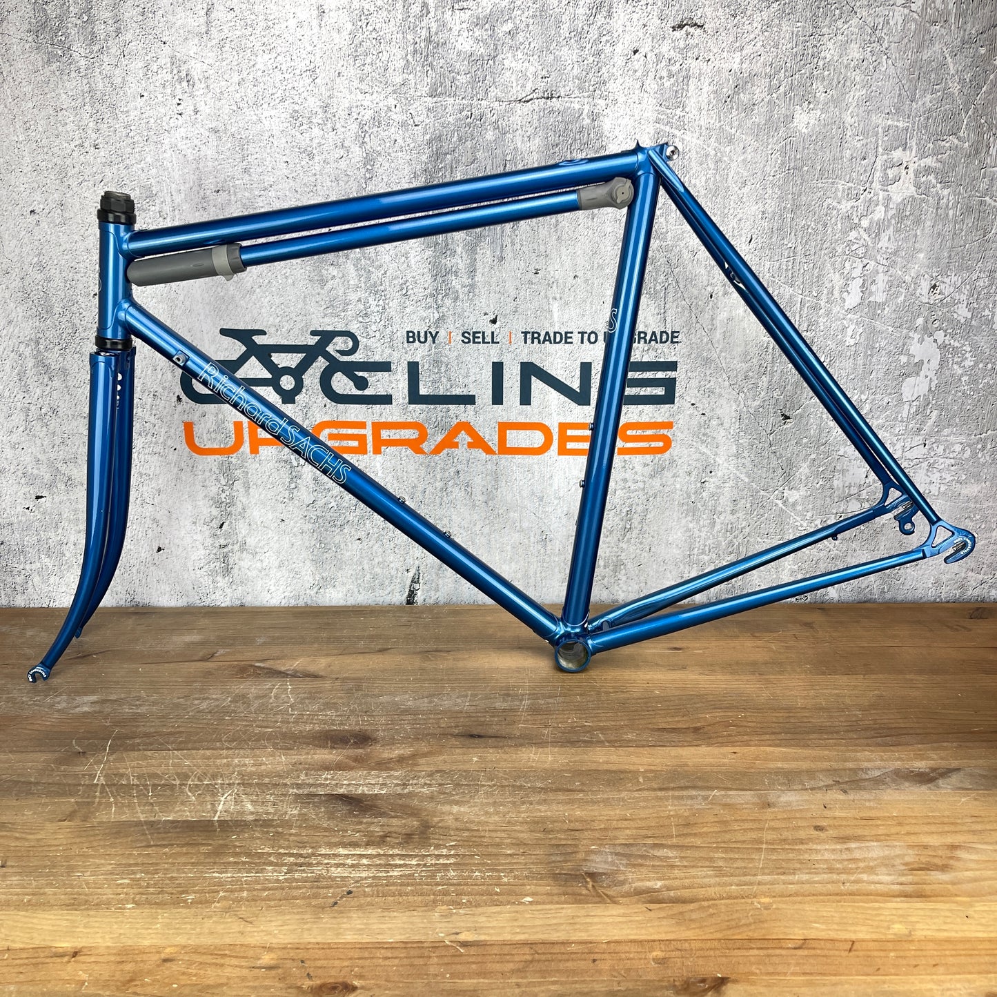 New Paint! 1990s Richard Sachs 54.5cm Rim Brake Steel Bike Frameset 700c 2887g