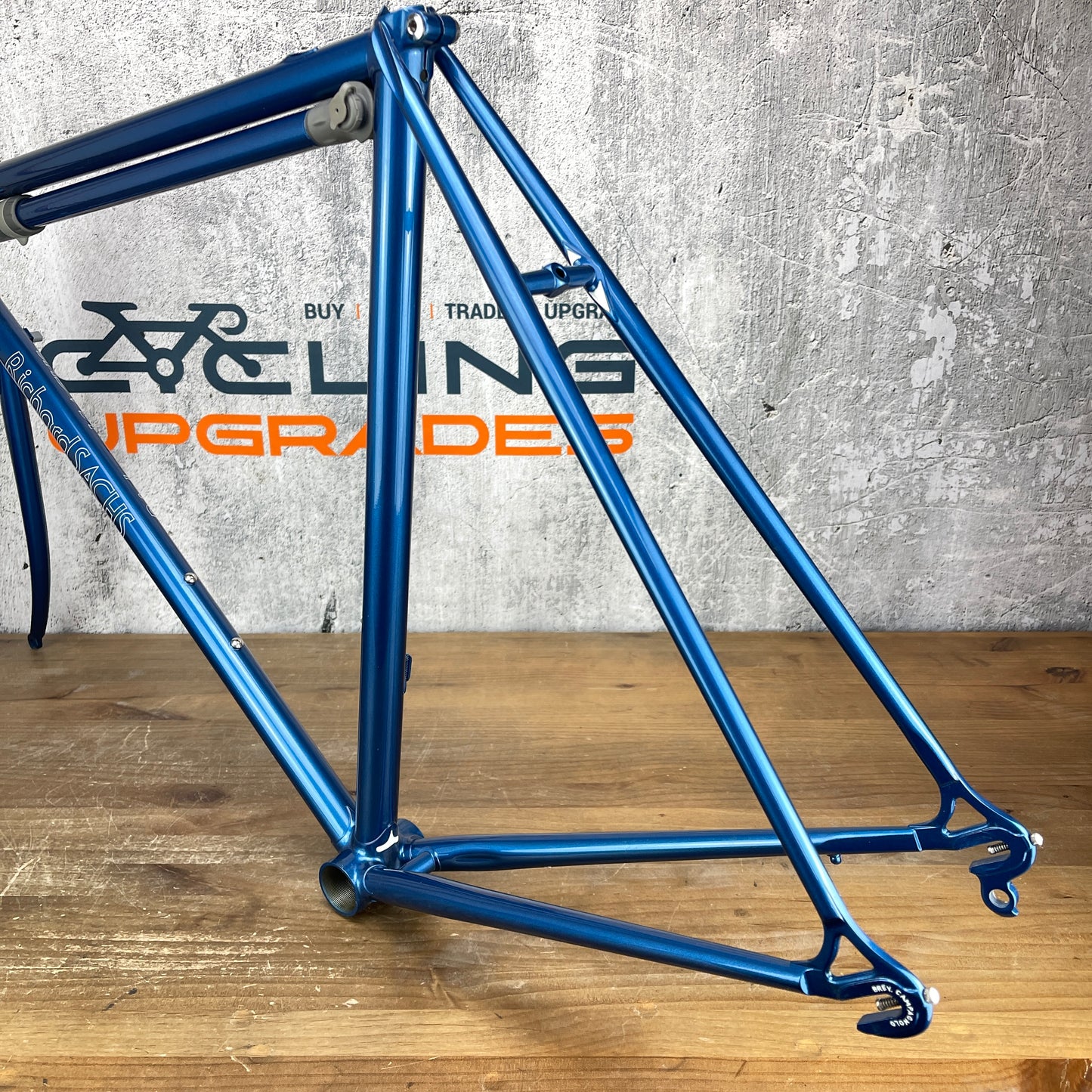 New Paint! 1990s Richard Sachs 54.5cm Rim Brake Steel Bike Frameset 700c 2887g
