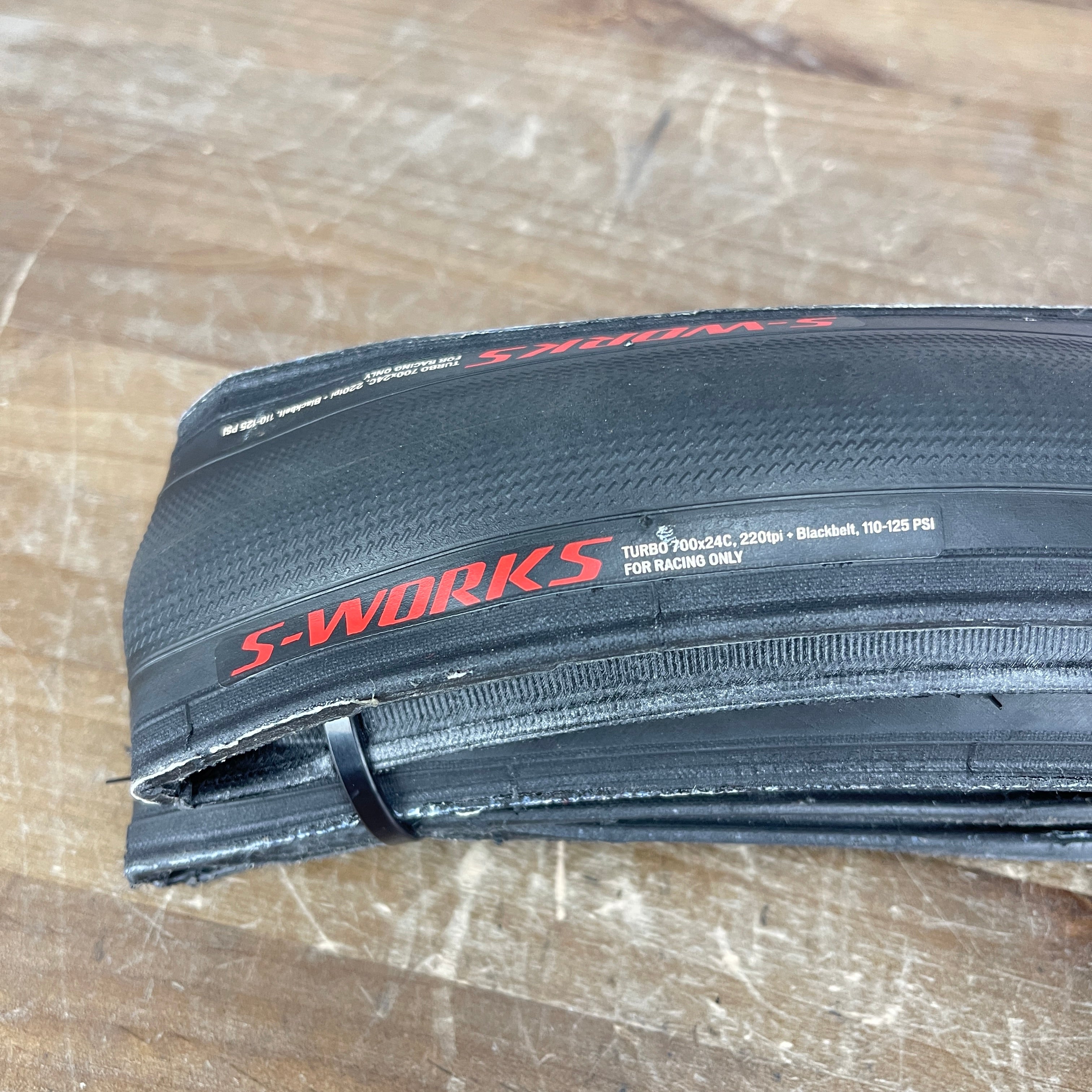 Pair Specialized S-works Turbo 700c x 24mm Clincher Road Bike Tires –  CyclingUpgrades.com
