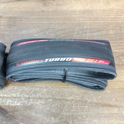 Pair Specialized S-Works Turbo Pro Gripton Rapidair Clincher 700c x 26mm Tires