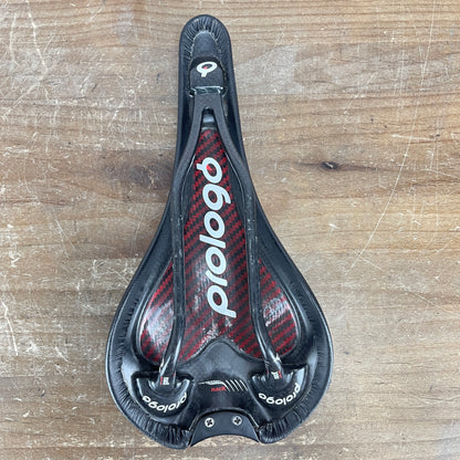 Mint! Prologo Scratch Nack 132mm 7x9 mm Oval Carbon Rails Saddle 160g