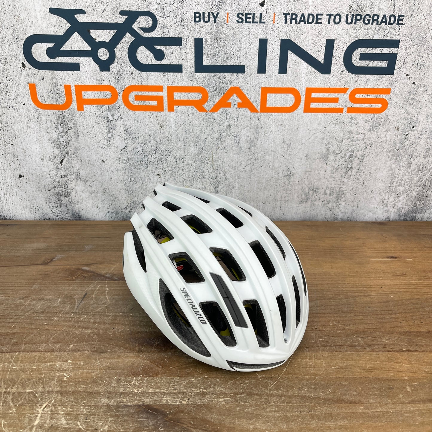 Worn Once! Specialized Propero 3 Mips & Angi Small 51-56cm Cycling Helmet White