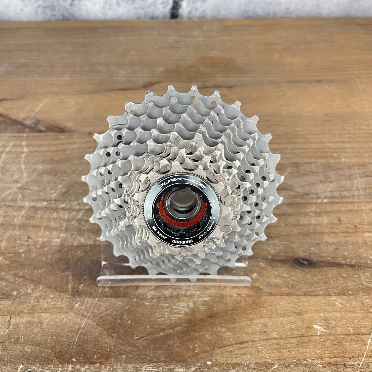 Typical Wear Shimano Dura Ace CS-R9100 11-28t 11-Speed Road Bike Cassette 198g