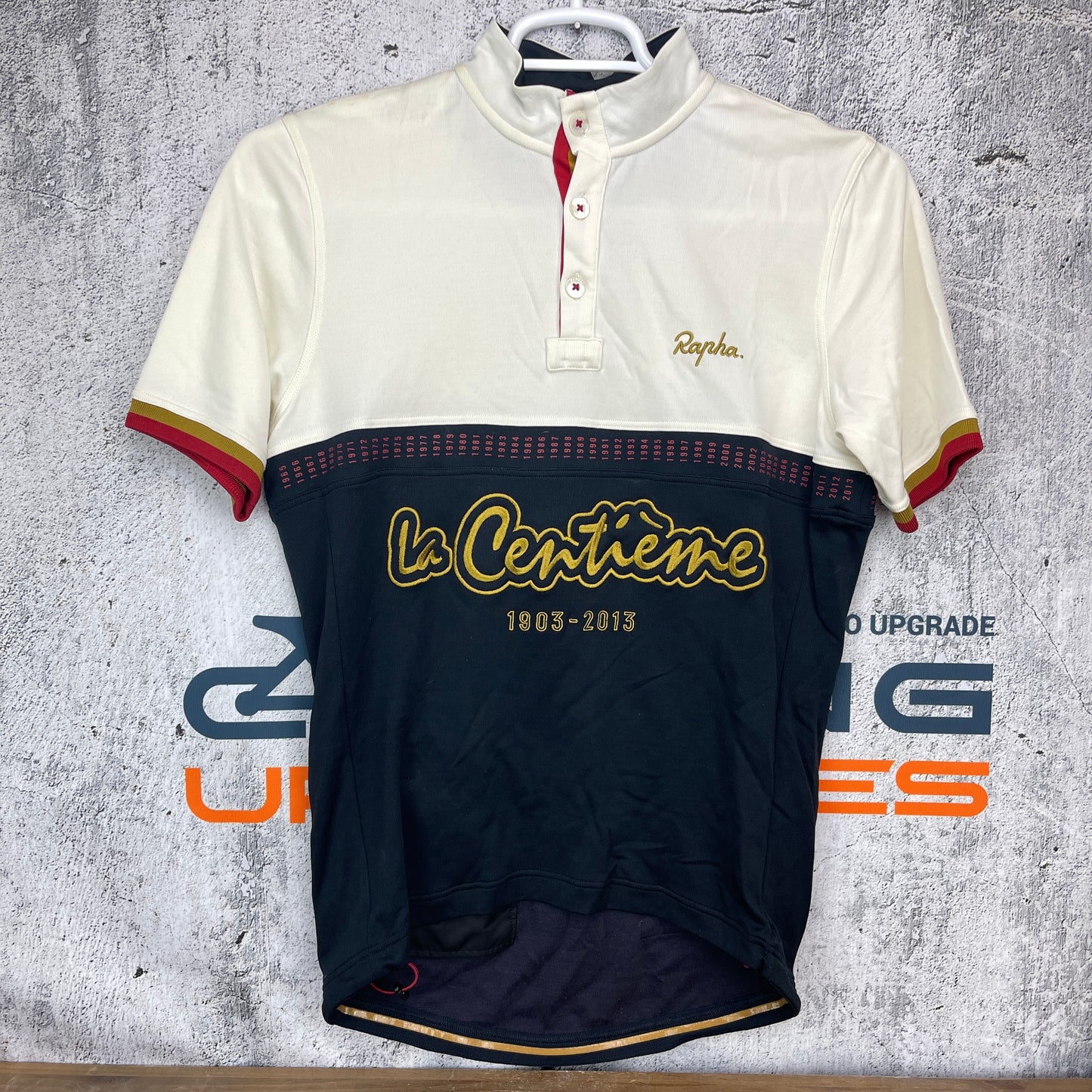 Rapha Limited Edition La Centieme Large Men's Short Sleeve Cycling Jersey