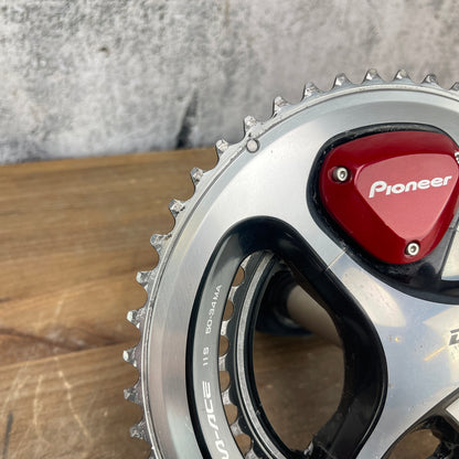 Shimano Dura-Ace FC-9000 172.5mm Pioneer Dual Sided Power Meter Crankset 50/34t
