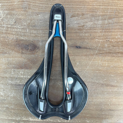 Selle Italia SLR Superflow 142mm  Manganese Rails Road Bike Saddle 185g