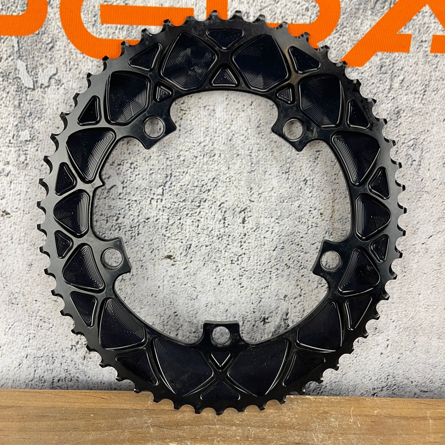 Absolute Black Premium Oval 5-Bolt 130BCD 53/39t Chainrings Set