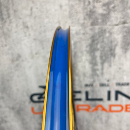 New! Velocity Aileron Alloy Tubeless Wheelset 700c Disc Brake Gold 1775g