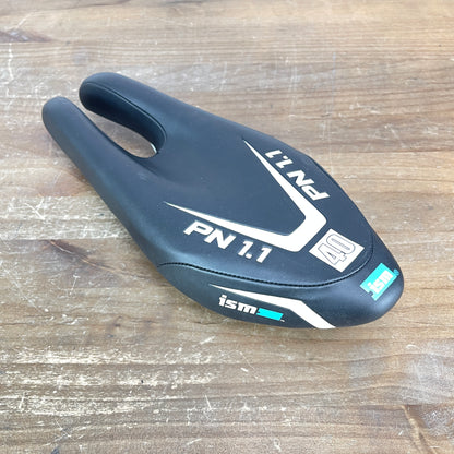 ISM PN 1.1 40 Noseless TT/Triathlon 110mm Alloy Rails Saddle 384g