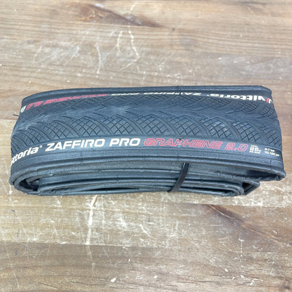 New Takeoff! Pair Vittoria Zaffiro Pro Graphene 2.0 Road Bike 700c x 25mm Tires