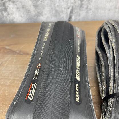 Pair Maxxis Refuse 700c x 32mm Tubeless Road Bike Tires