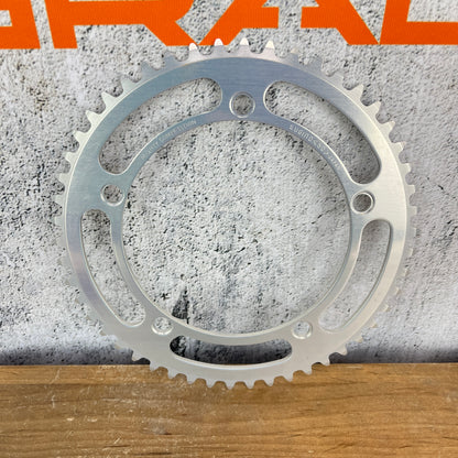 New! Sugino 50t 1/8" Single Speed Polished Track Bike Chainring 144BCD
