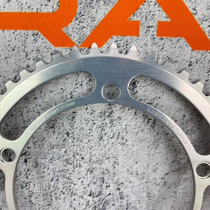 New! Sugino 50t 1/8" Single Speed Polished Track Bike Chainring 144BCD