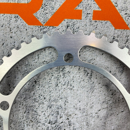 New! Sugino 50t 1/8" Single Speed Polished Track Bike Chainring 144BCD