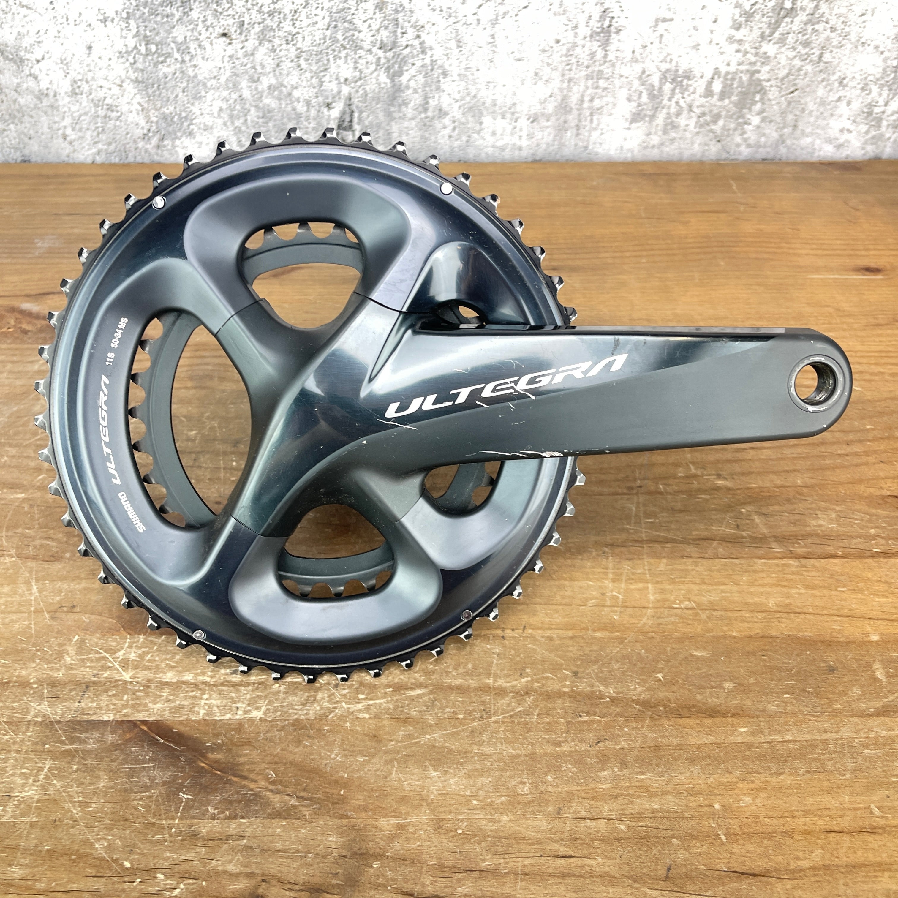Shimano Ultegra FC-R8000 50/34t 175mm Alloy Road Bike Crankset 24mm Sp –  CyclingUpgrades.com