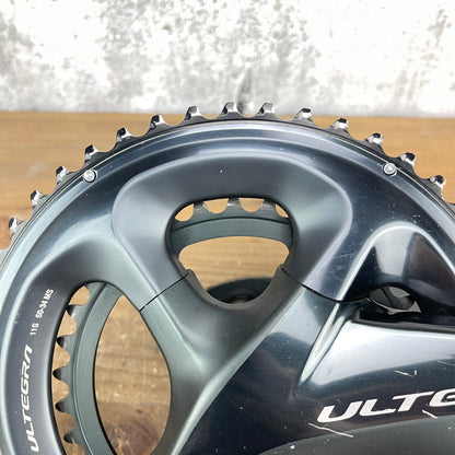 Shimano Ultegra FC-R8000 50/34t 175mm Alloy Road Bike Crankset 24mm Spindle