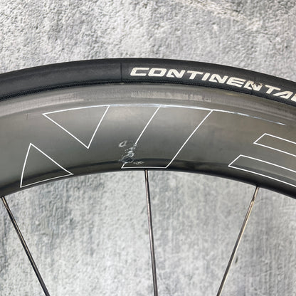 Easton EC90 Aero Carbon Tubular Wheelset 700c Rim Brake + Continentals 1341g