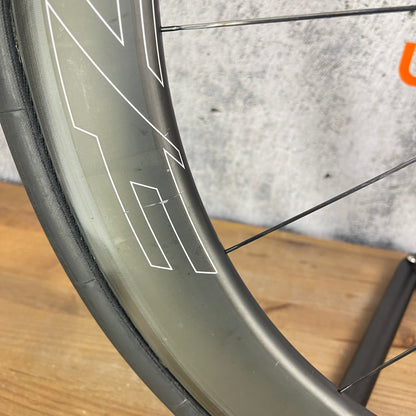 Easton EC90 Aero Carbon Tubular Wheelset 700c Rim Brake + Continentals 1341g