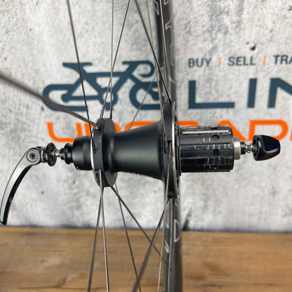 Easton EC90 Aero Carbon Tubular Wheelset 700c Rim Brake + Continentals 1341g