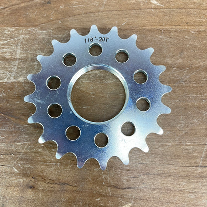 New! Single Speed Track Bike Cog 1/8" 20t Silver