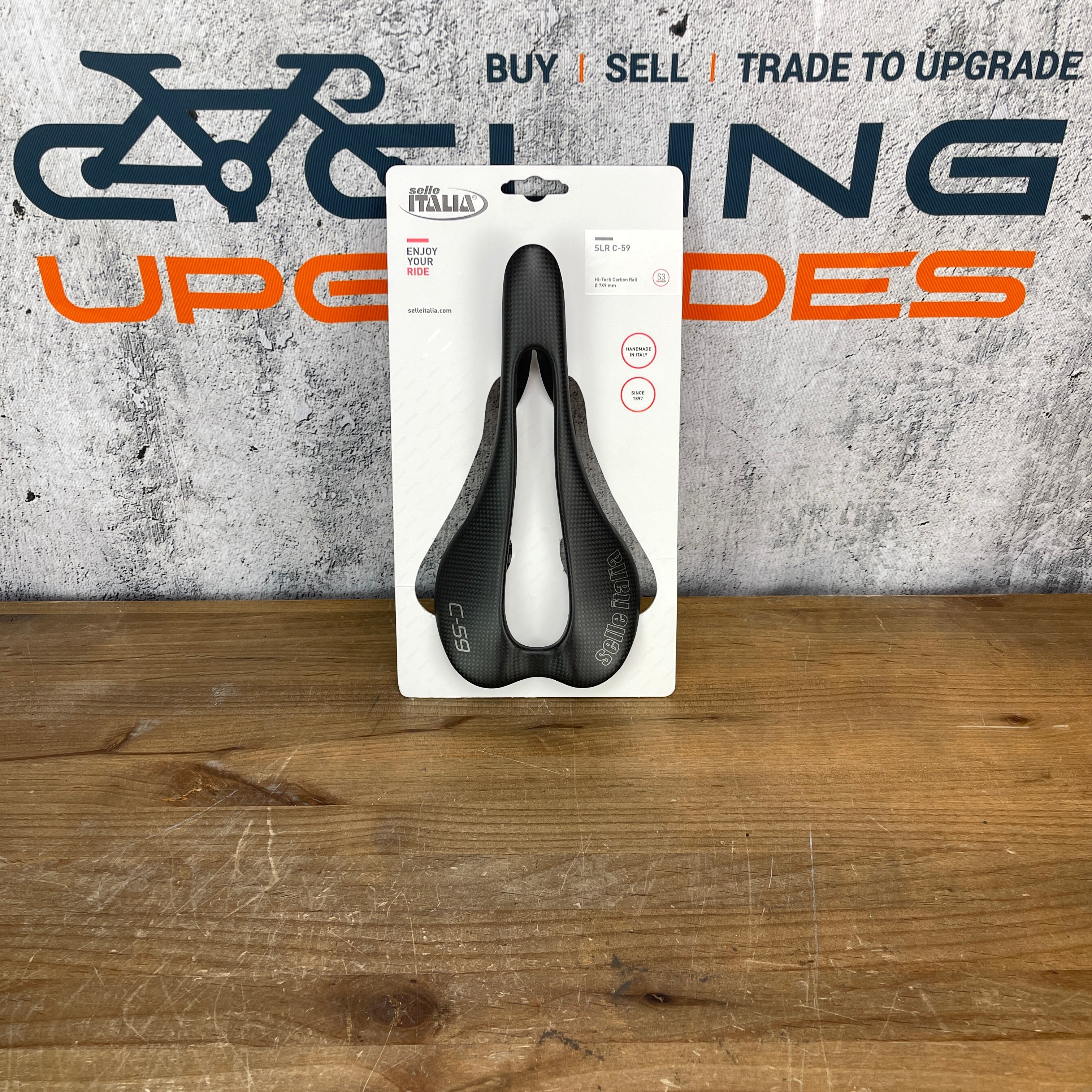 New! Selle Italia SLR C-59 C59 S3 128mm Carbon Rail Road Bike Saddle 6 –  CyclingUpgrades.com