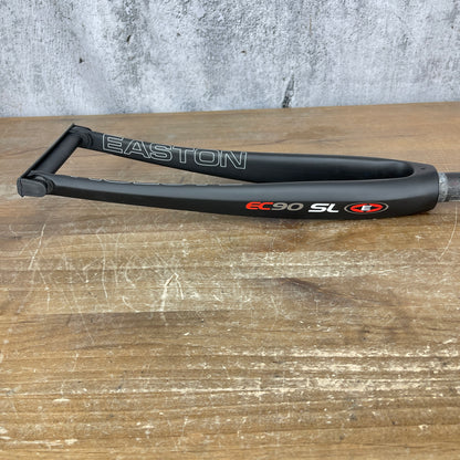 New! Easton EC90 SL 45mm Rake Road Bike Carbon 700c Fork 375g 1 1/8" Steerer