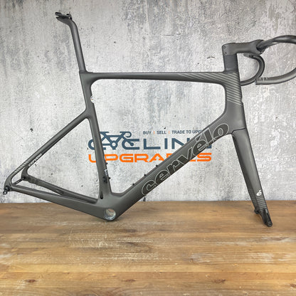 Cervelo Caledonia 5 61cm Disc Brake Carbon Frameset 700c Charcoal 2529g