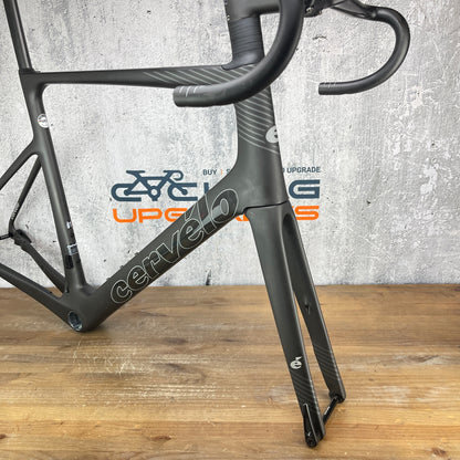 Cervelo Caledonia 5 61cm Disc Brake Carbon Frameset 700c Charcoal 2529g